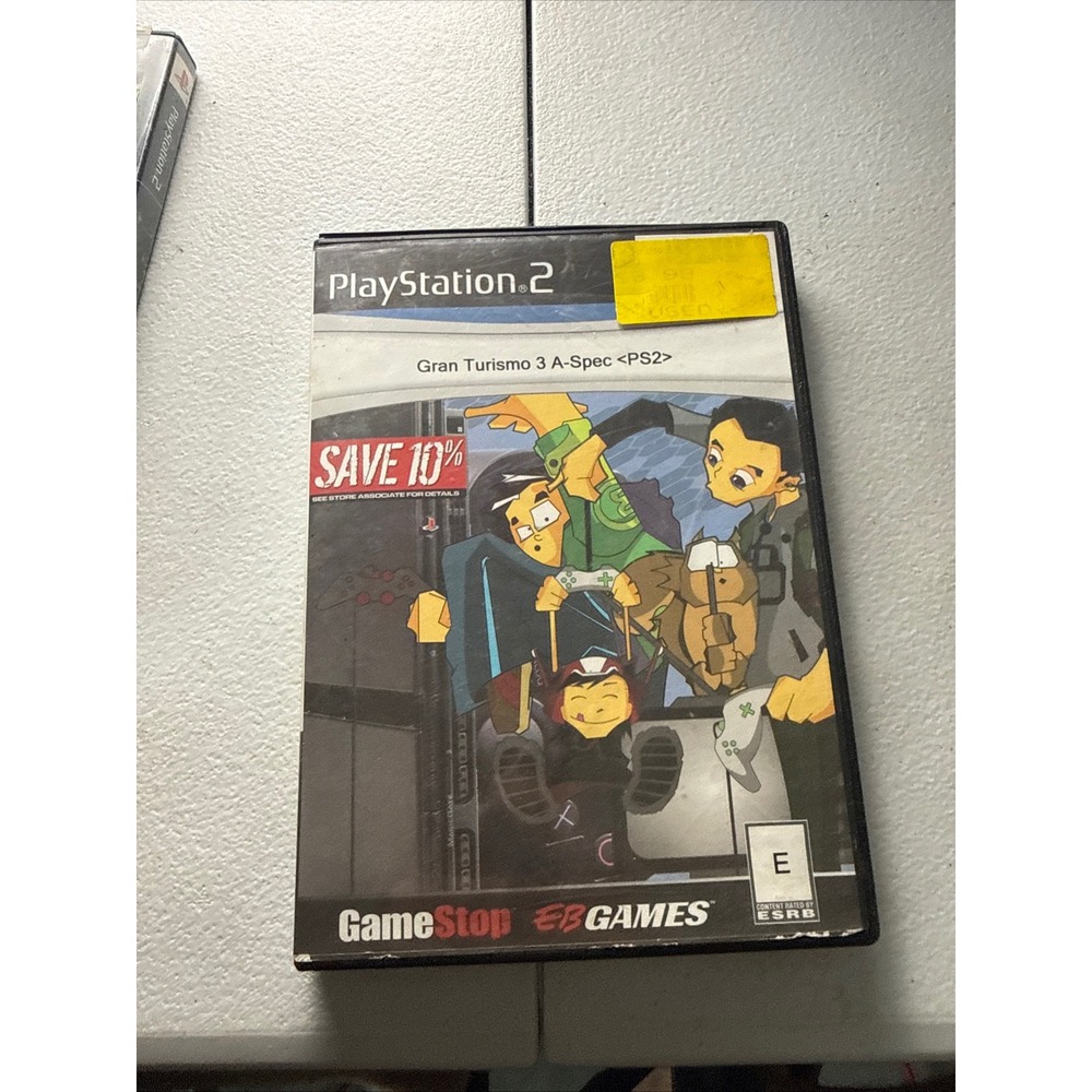 Gran Turismo 3 A-Spec Sony PlayStation 2 PS2 Game SCUS-97102 Tested